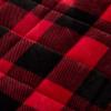 Dearfoams Microfiber 15 Pound Weighted Blanket, Navy, 60″x80″(Buffalo Plaid)