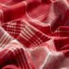 Dearfoams Super Soft 100% Cotton Comforter Set, Red Plaid, Full/Queen(Red)