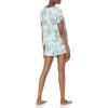 Dearfoams Women’s 2-piece Pajama Set, Soft & Comfortable Nightwear for Adults, Top & Bottom Duo(My Happy Place)