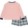 Dearfoams Women’s 2-piece Pajama Set, Soft & Comfortable Nightwear for Adults, Top & Bottom Duo(Pajamas All Day Plaid)