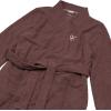 Dearfoams womens Plush Bathrobe, Comfortable Lounge Wear for Adults(Purple)