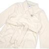 Dearfoams womens Plush Bathrobe, Comfortable Lounge Wear for Adults(Tan Slipper Heart)