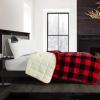 Dearfoams Microfiber 15 Pound Weighted Blanket, Navy, 60″x80″(Buffalo Plaid)