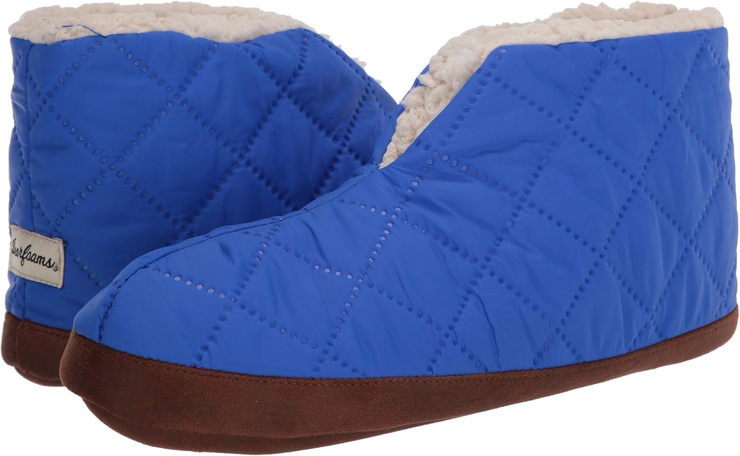 imageDearfoams Mens Heritage Warm Up BootieOcean Blue
