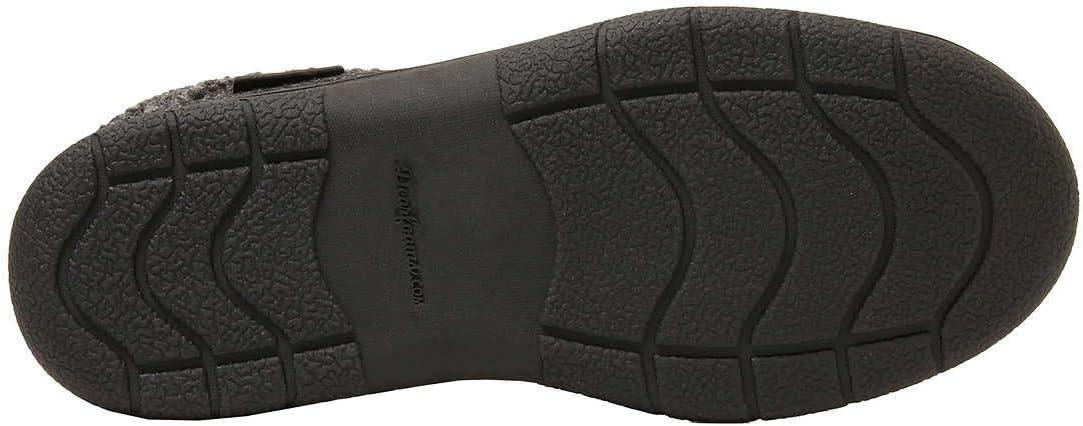 imageDearfoams Mens Memory Foam Insole Slipper BLACK US Footwear Size System Adult Men Numeric Range Medium 13 14Grey