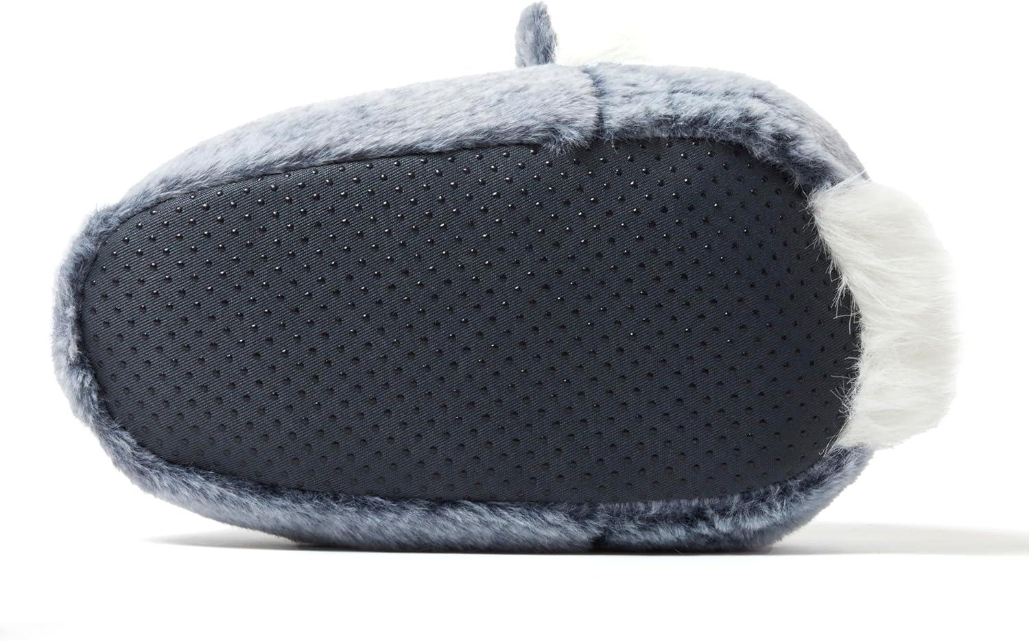 imageDearfoams Womens Cozyfoams Plush Animal Slippers Fuzzy Character House Shoes Memory Foam ComfortKoala