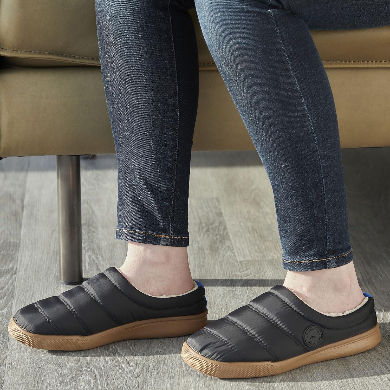 imageDearfoams Womens Kendra Sport Lounge Memory Foam ClogMedium Grey Nylon