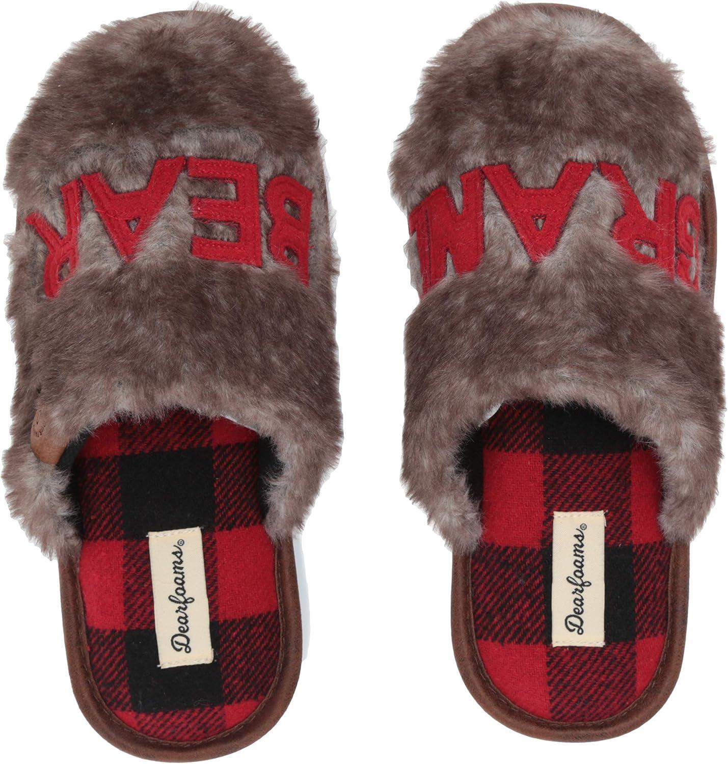 imageDearfoams Womens Mama Bear SlipperBrown Frost