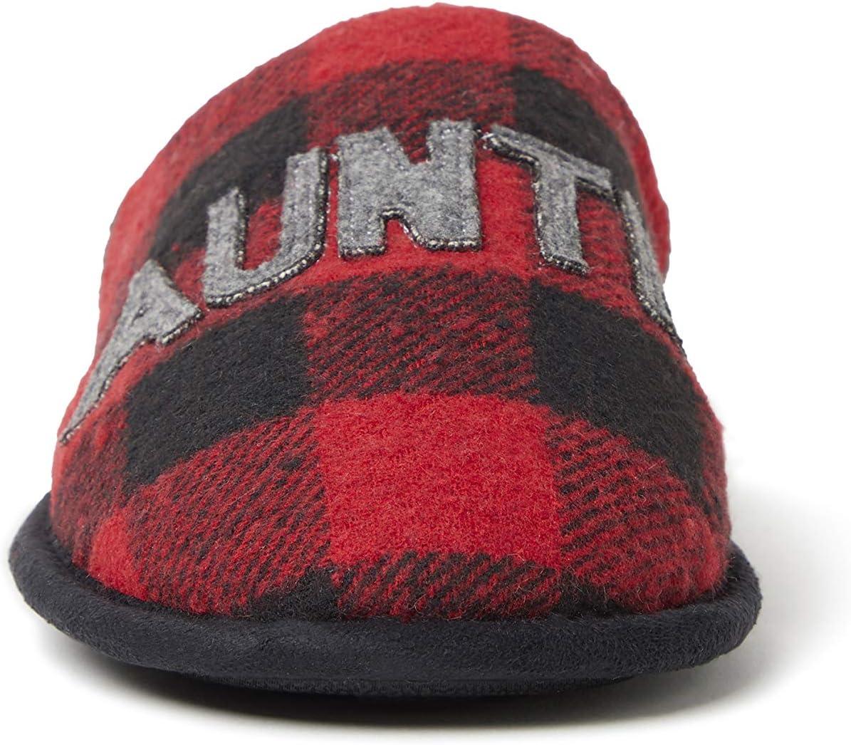 imageDearfoams Womens Mama Bear SlipperFurry Plaid