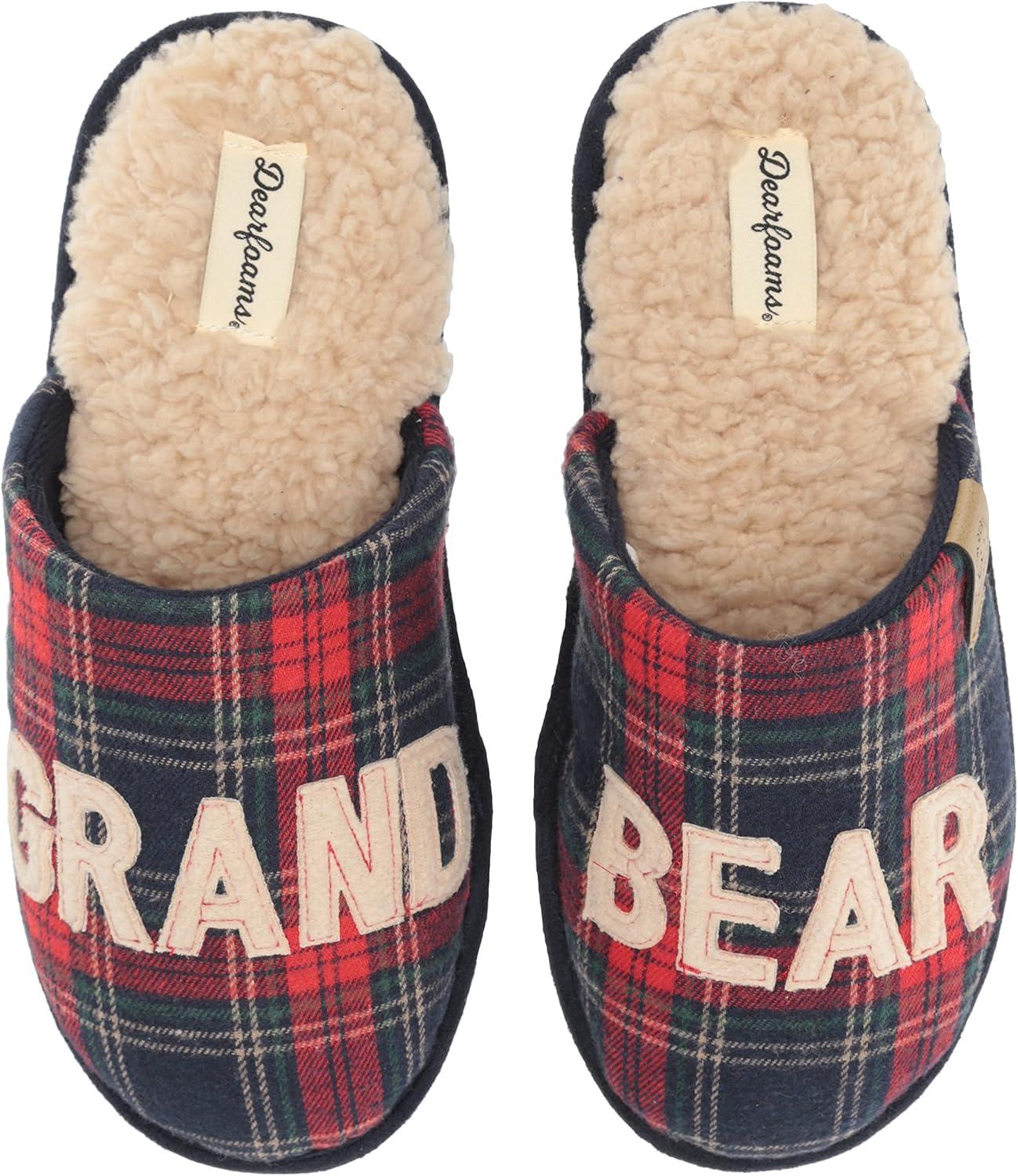 imageDearfoams Womens Mama Bear SlipperNavy Blazer