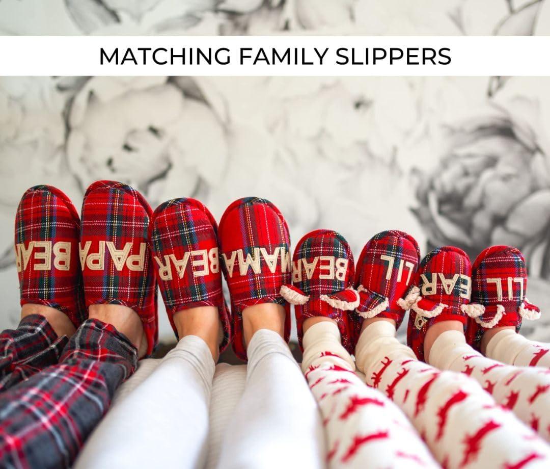 imageDearfoams Womens Mama Bear SlipperTartan Plaid