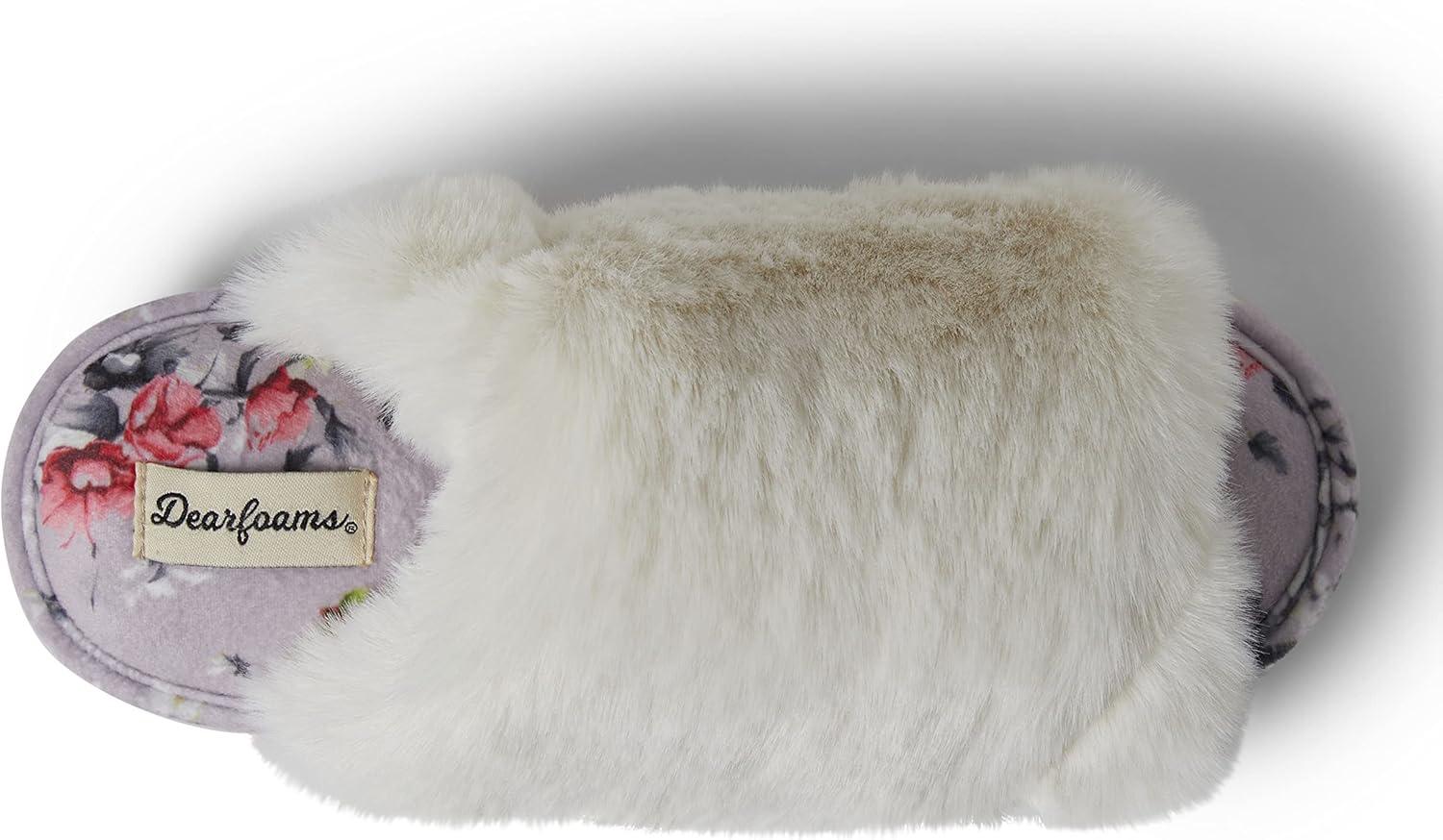 imageDearfoams Womens Mom Cozy Giftable Memory Foam SlippersMuslin