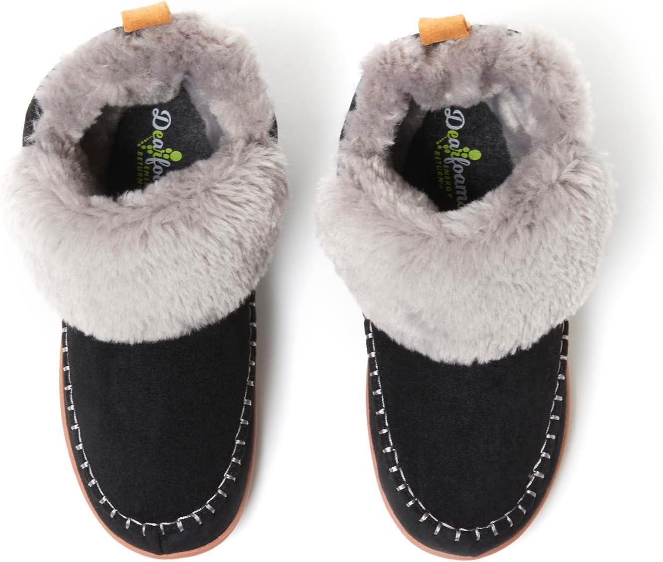 imageDearfoams Womens Moritz Mountain Energy Return Technology BootieBlackGrey