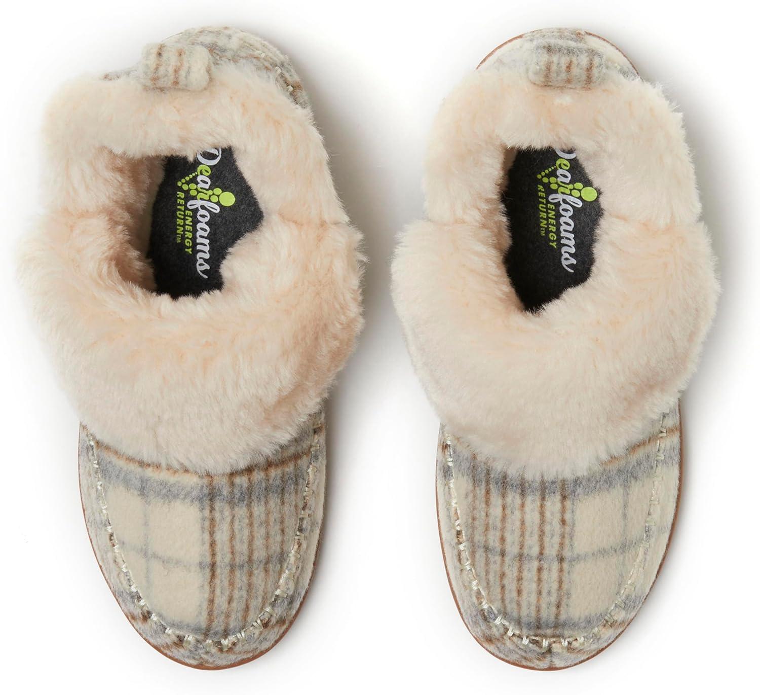 imageDearfoams Womens Moritz Mountain Energy Return Technology BootieGreyCream