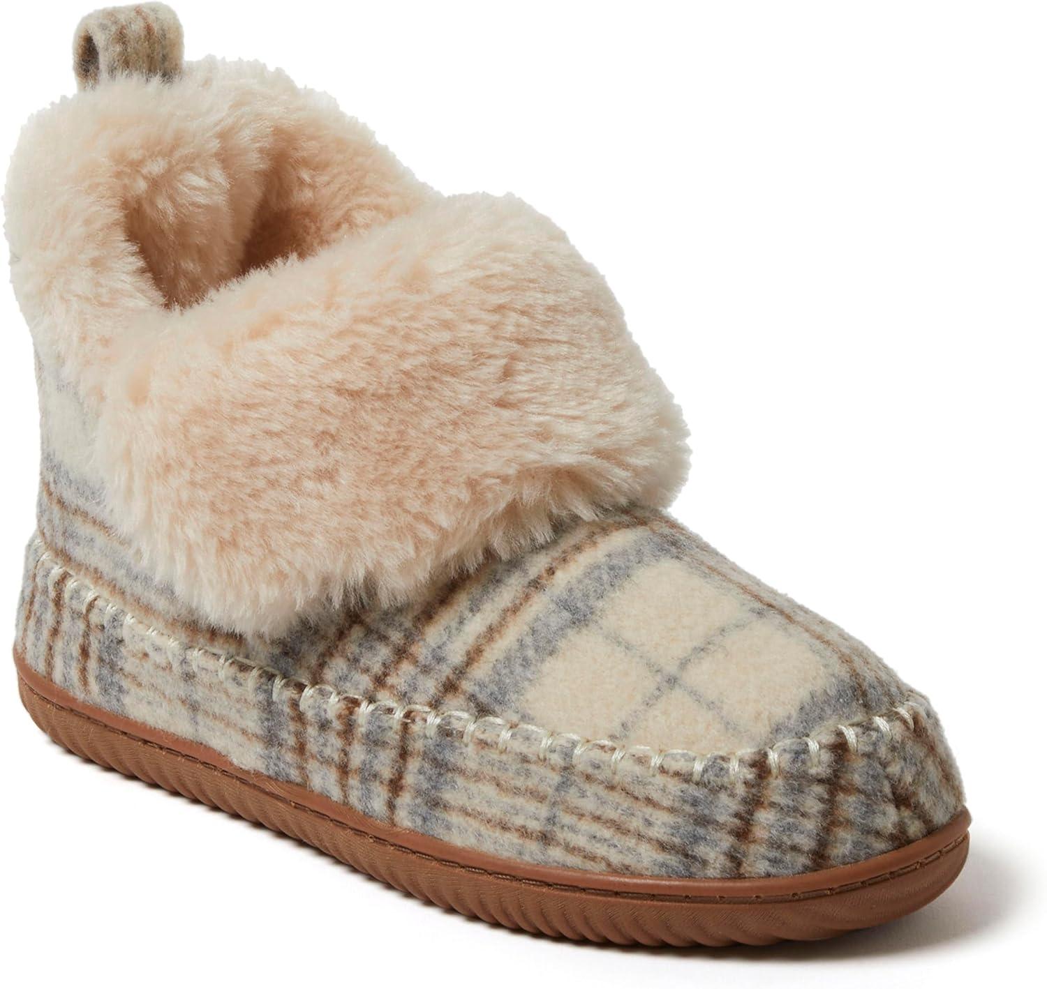 imageDearfoams Womens Moritz Mountain Energy Return Technology BootieGreyCream