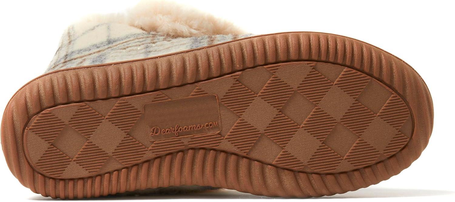 imageDearfoams Womens Moritz Mountain Energy Return Technology BootieGreyCream
