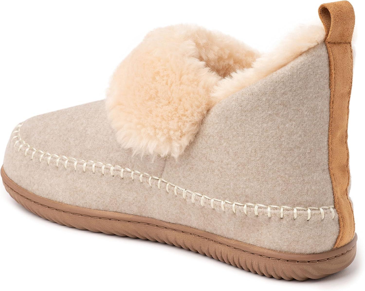 imageDearfoams Womens Moritz Mountain Energy Return Technology BootieOatmeal Heather