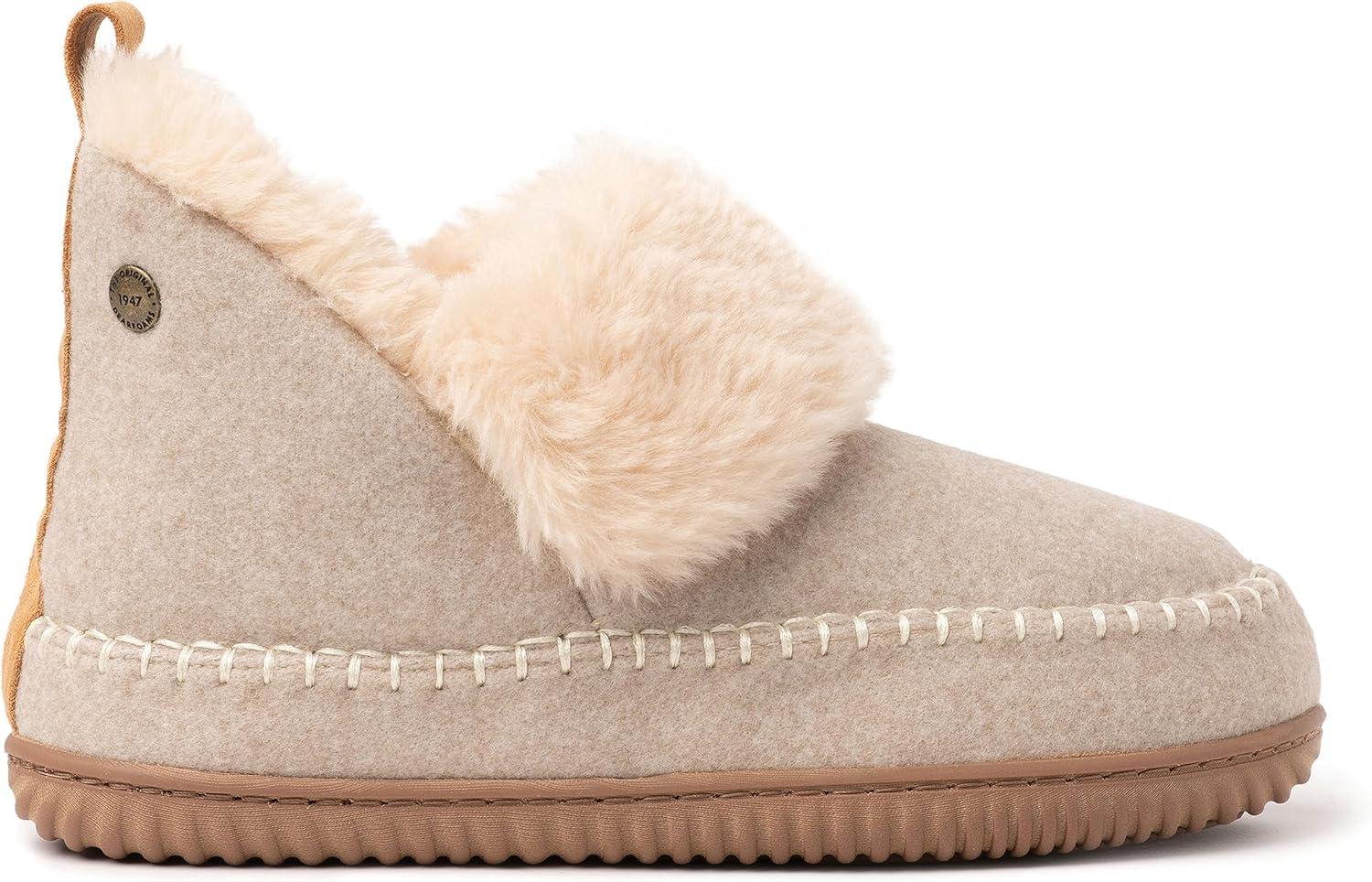 imageDearfoams Womens Moritz Mountain Energy Return Technology BootieOatmeal Heather