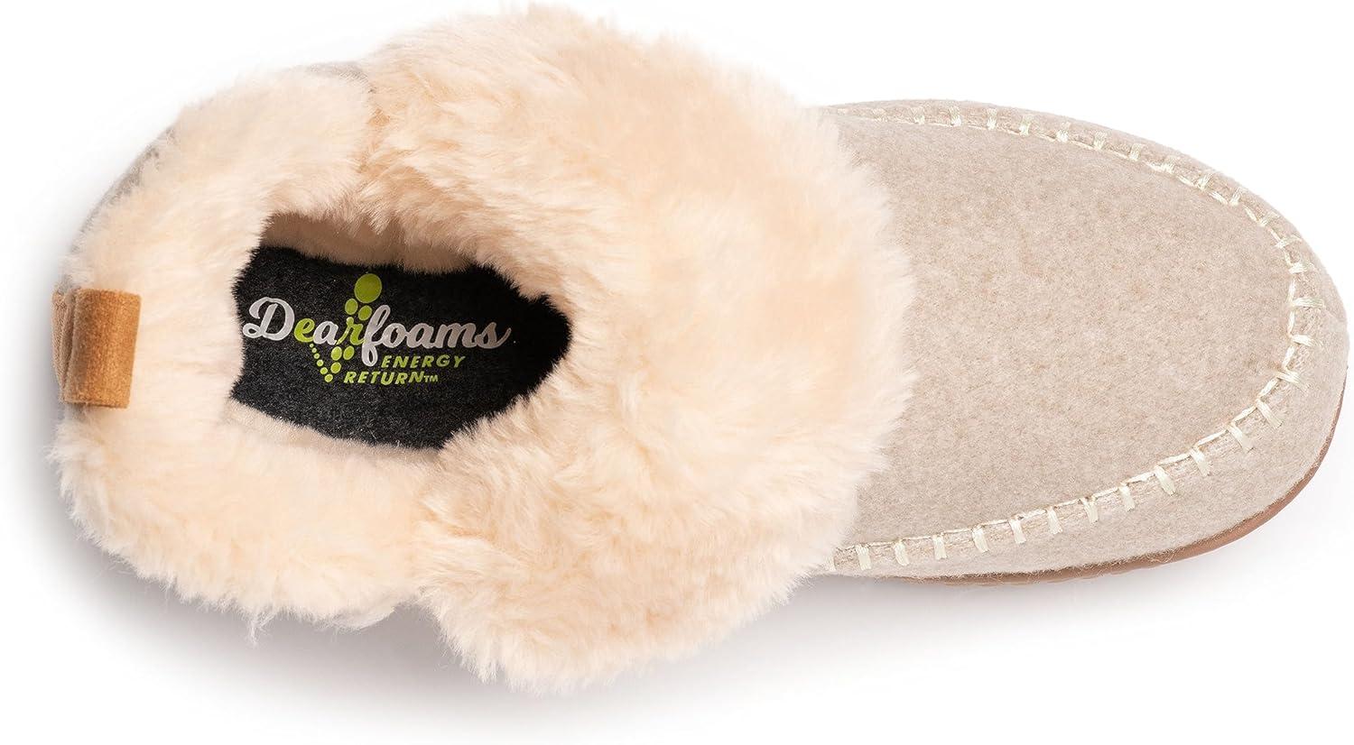 imageDearfoams Womens Moritz Mountain Energy Return Technology BootieOatmeal Heather