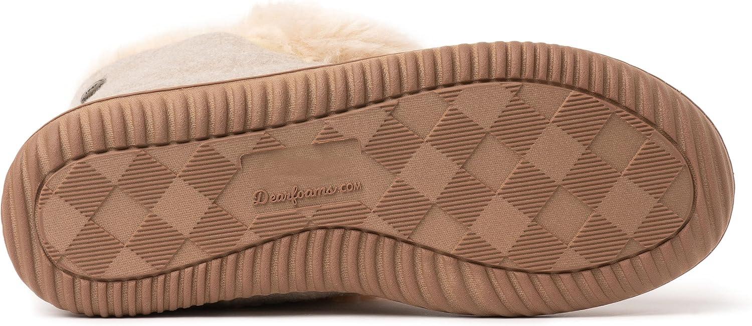 imageDearfoams Womens Moritz Mountain Energy Return Technology BootieOatmeal Heather