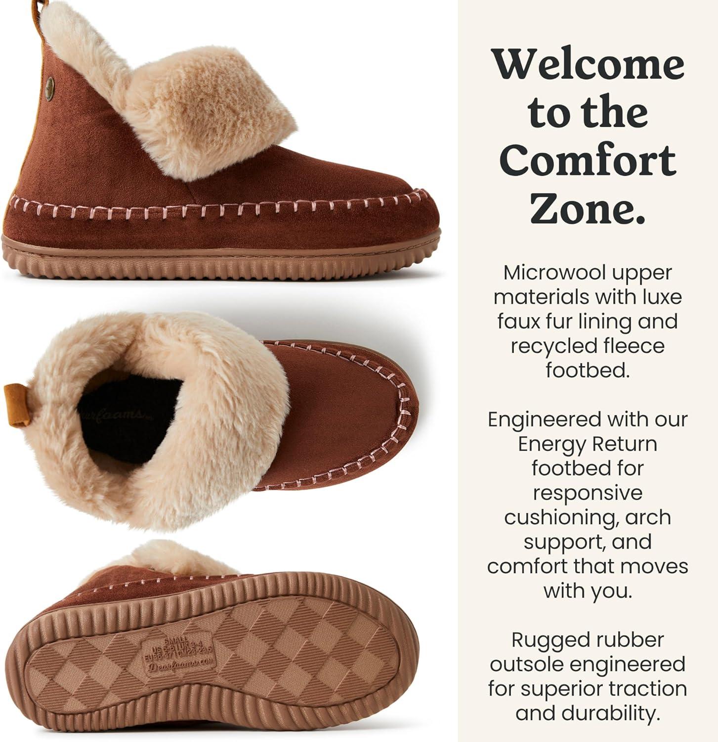 imageDearfoams Womens Moritz Mountain Energy Return Technology BootiePotting Soil
