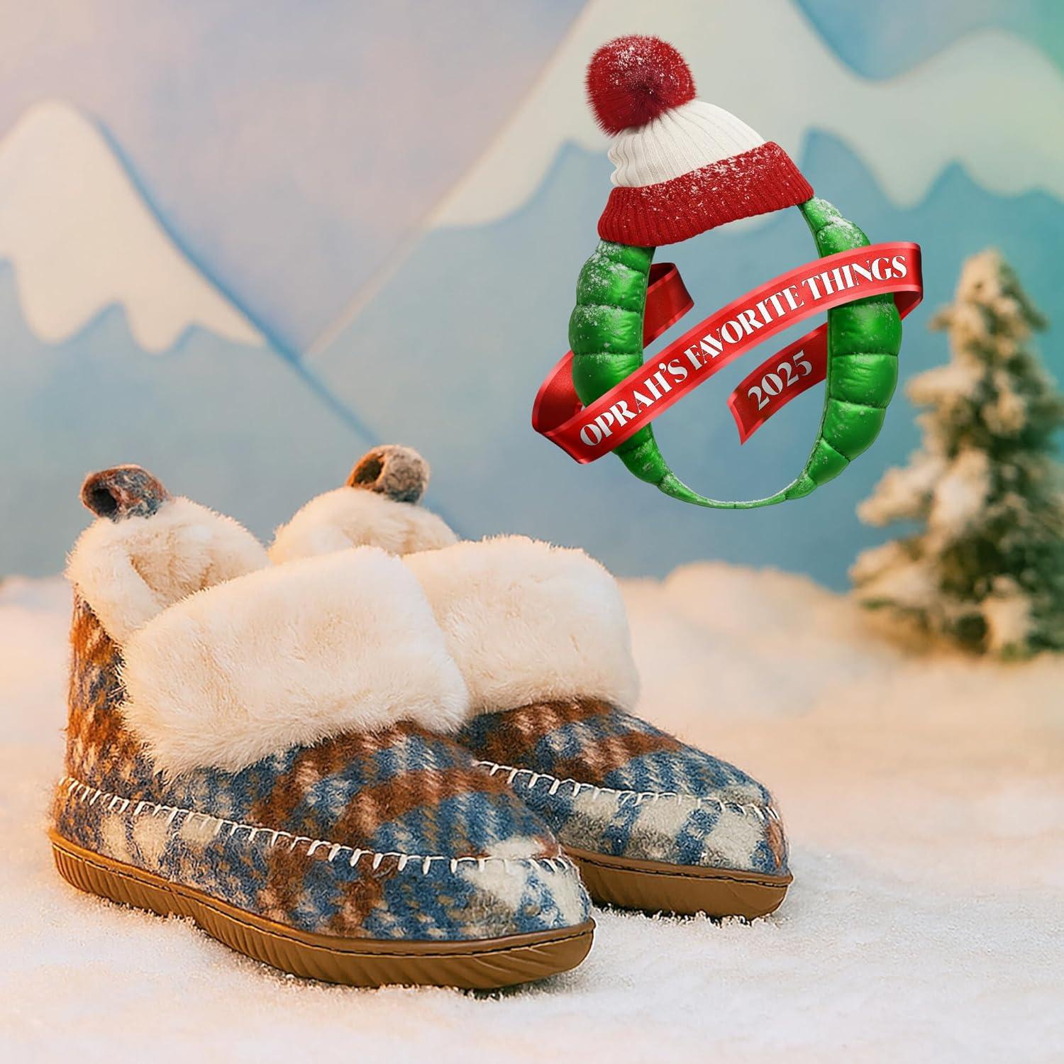imageDearfoams Womens Moritz Mountain Energy Return Technology BootieWarm Combo