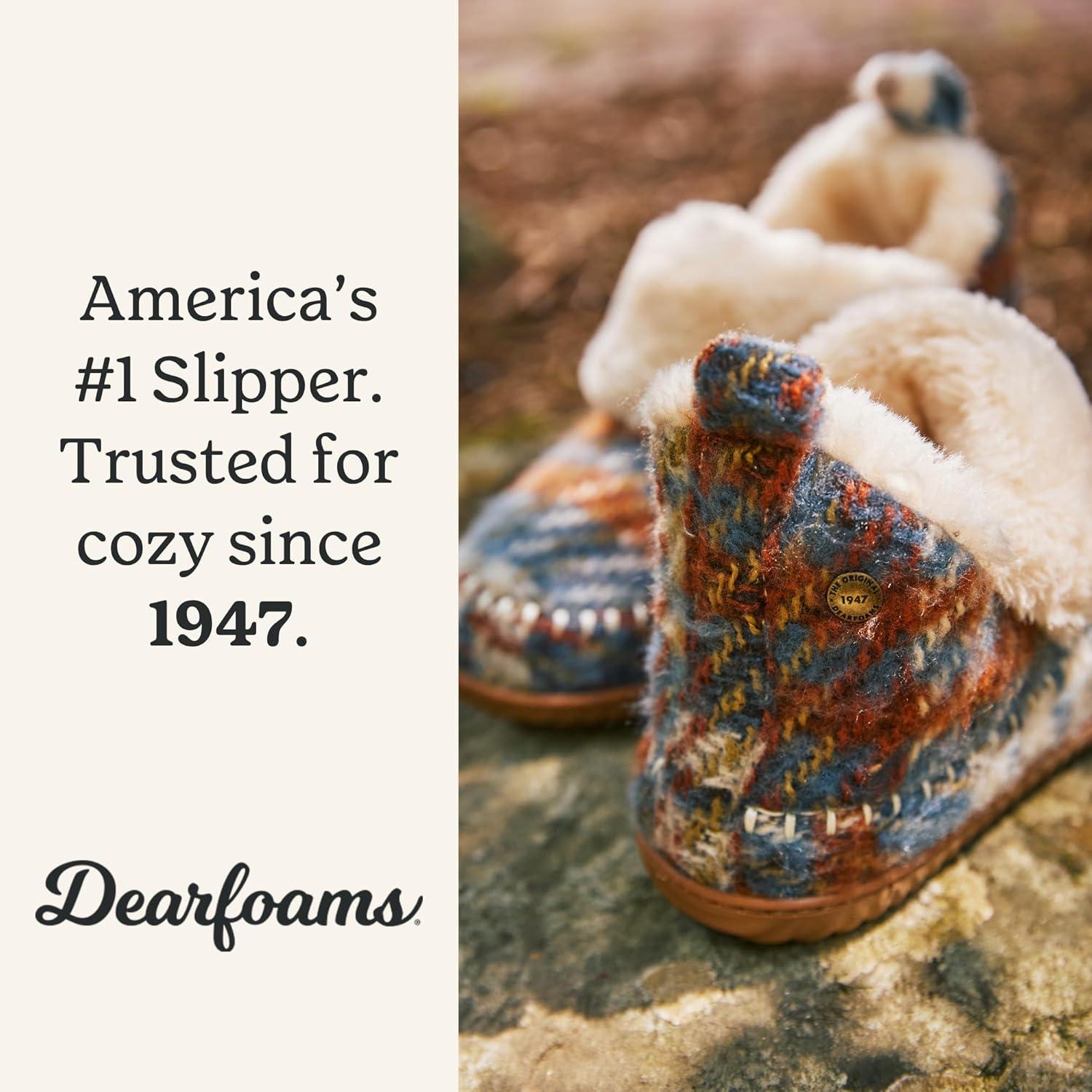 imageDearfoams Womens Moritz Mountain Energy Return Technology BootieWarm Combo