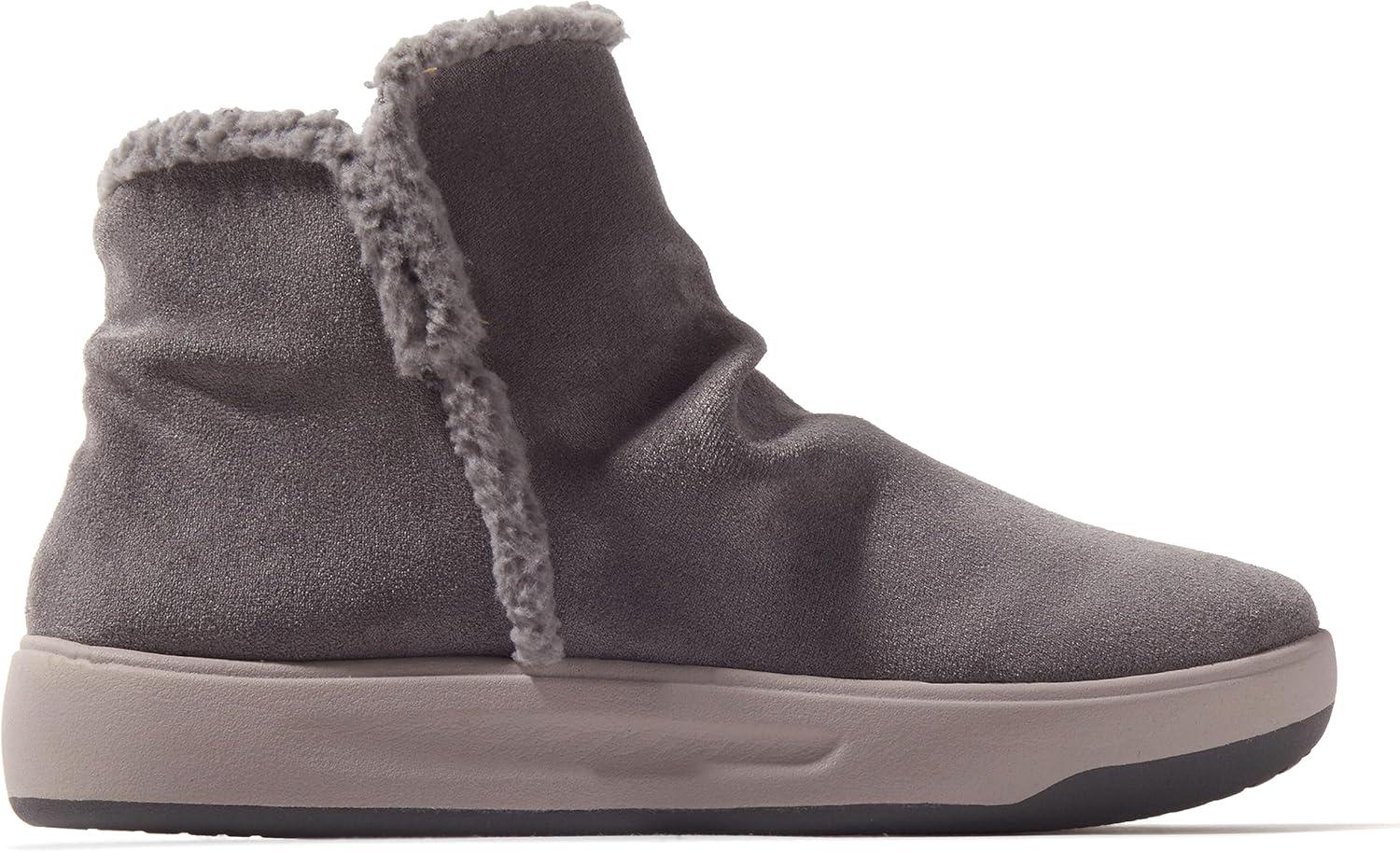 imageDearfoams Womens Pine All Day Comfort and Water Resistant Ankle BootGrey