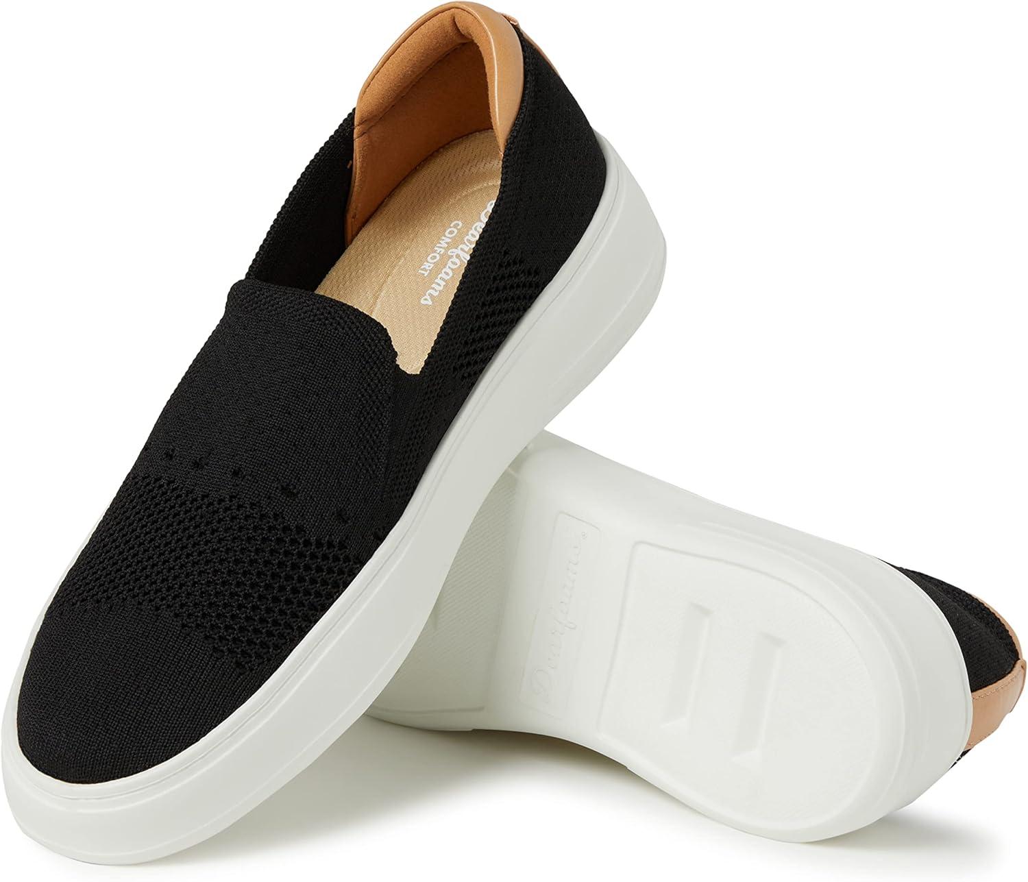 imageDearfoams Womens Sophie LoafersBlack