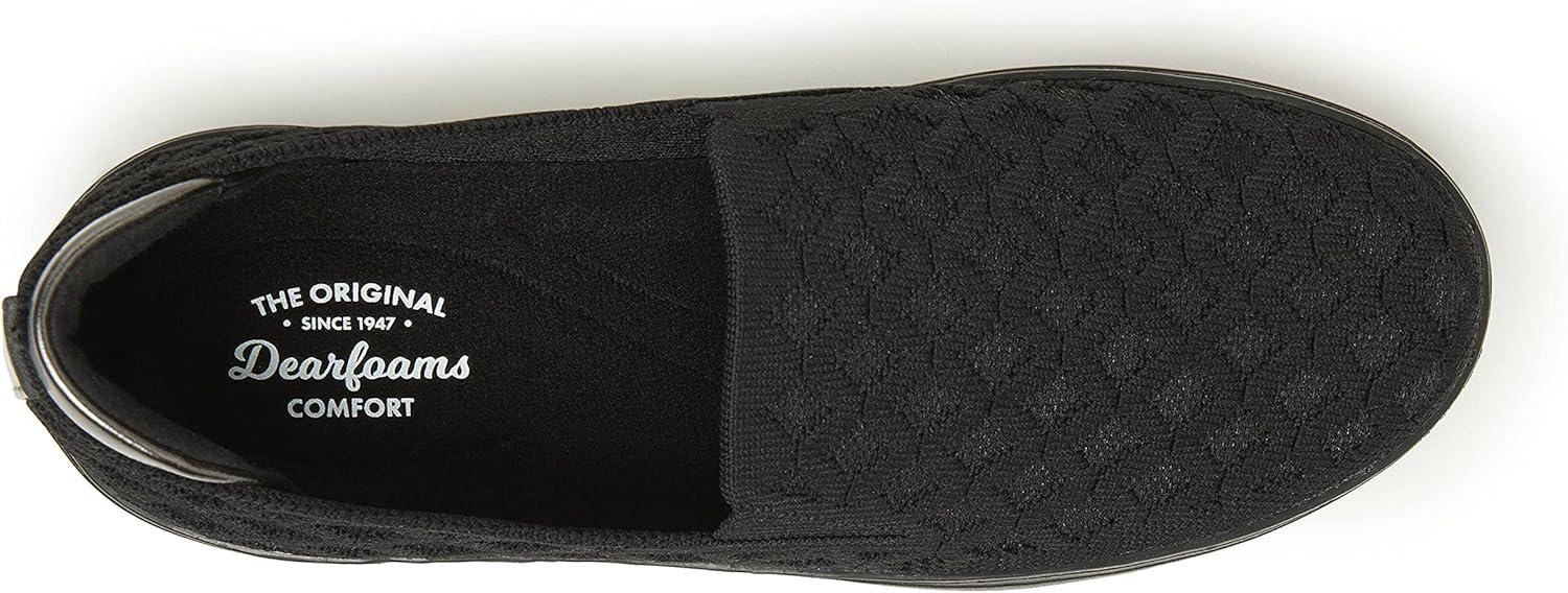 imageDearfoams Womens Sophie LoafersBlackBlack