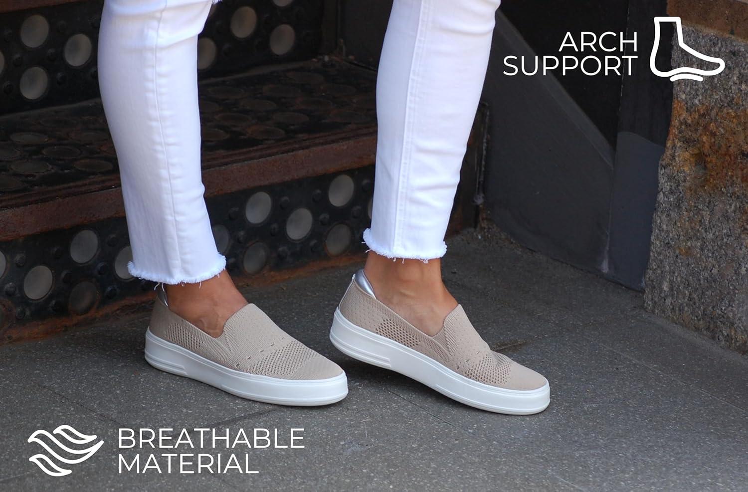 imageDearfoams Womens Sophie LoafersLatte