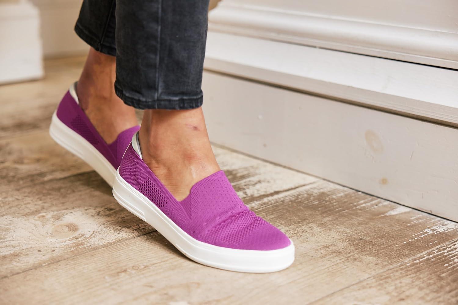 imageDearfoams Womens Sophie LoafersMystic Purple