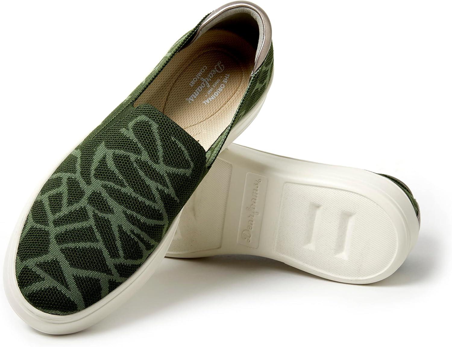 imageDearfoams Womens Sophie LoafersOlive Print