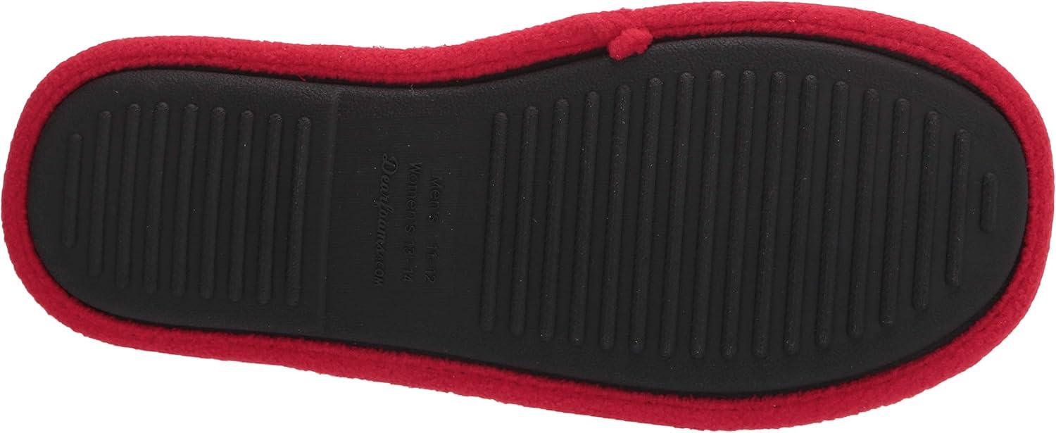imageDearfoams Womens Ugly Sweater Closed Toe Scuff SlipperBells Argyle