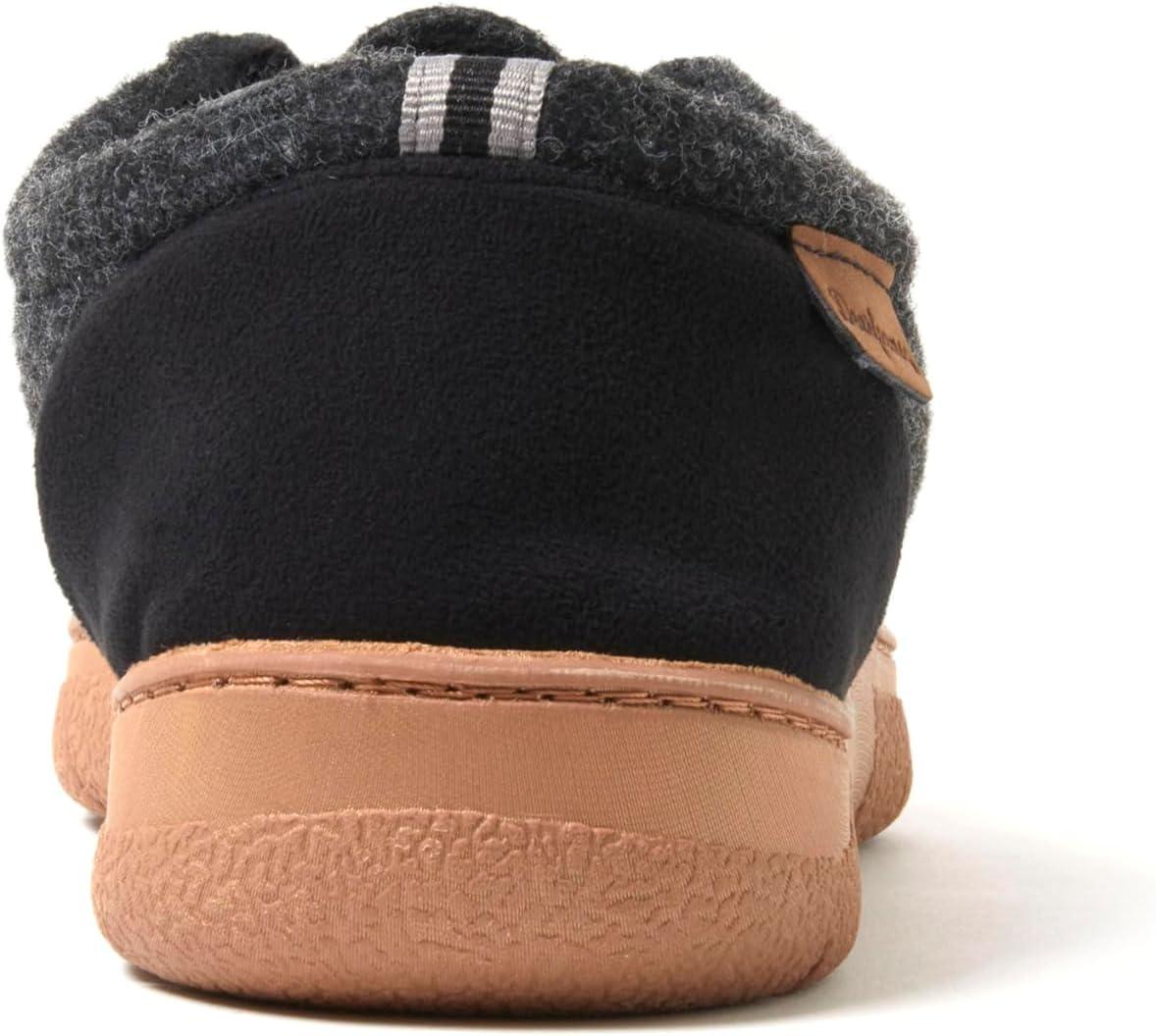 imageDearfoams mens Bennett IndoorOutdoor Memory Foam Comfort Chukka BootBlack