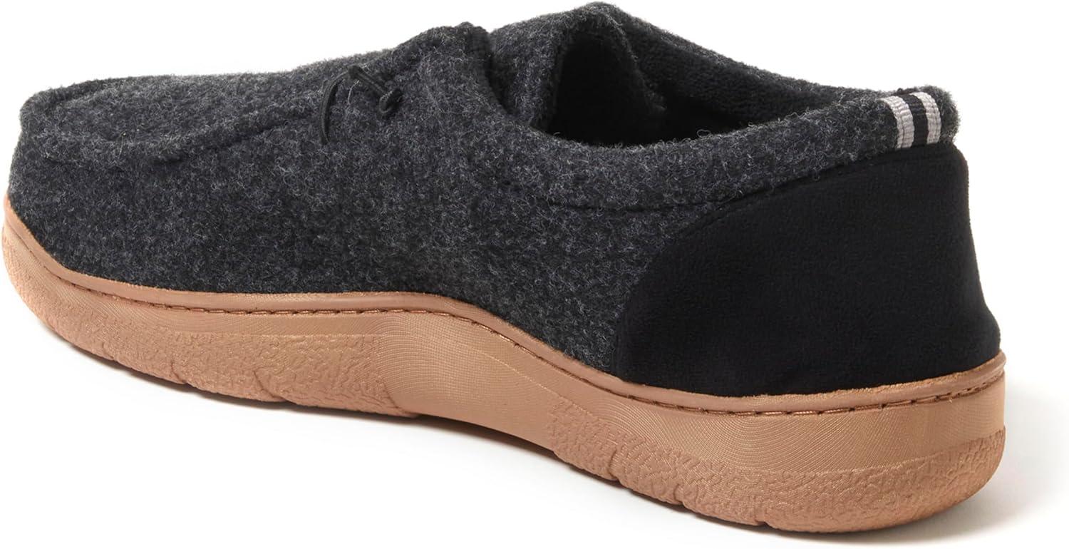 imageDearfoams mens Bennett IndoorOutdoor Memory Foam Comfort Chukka BootBlack