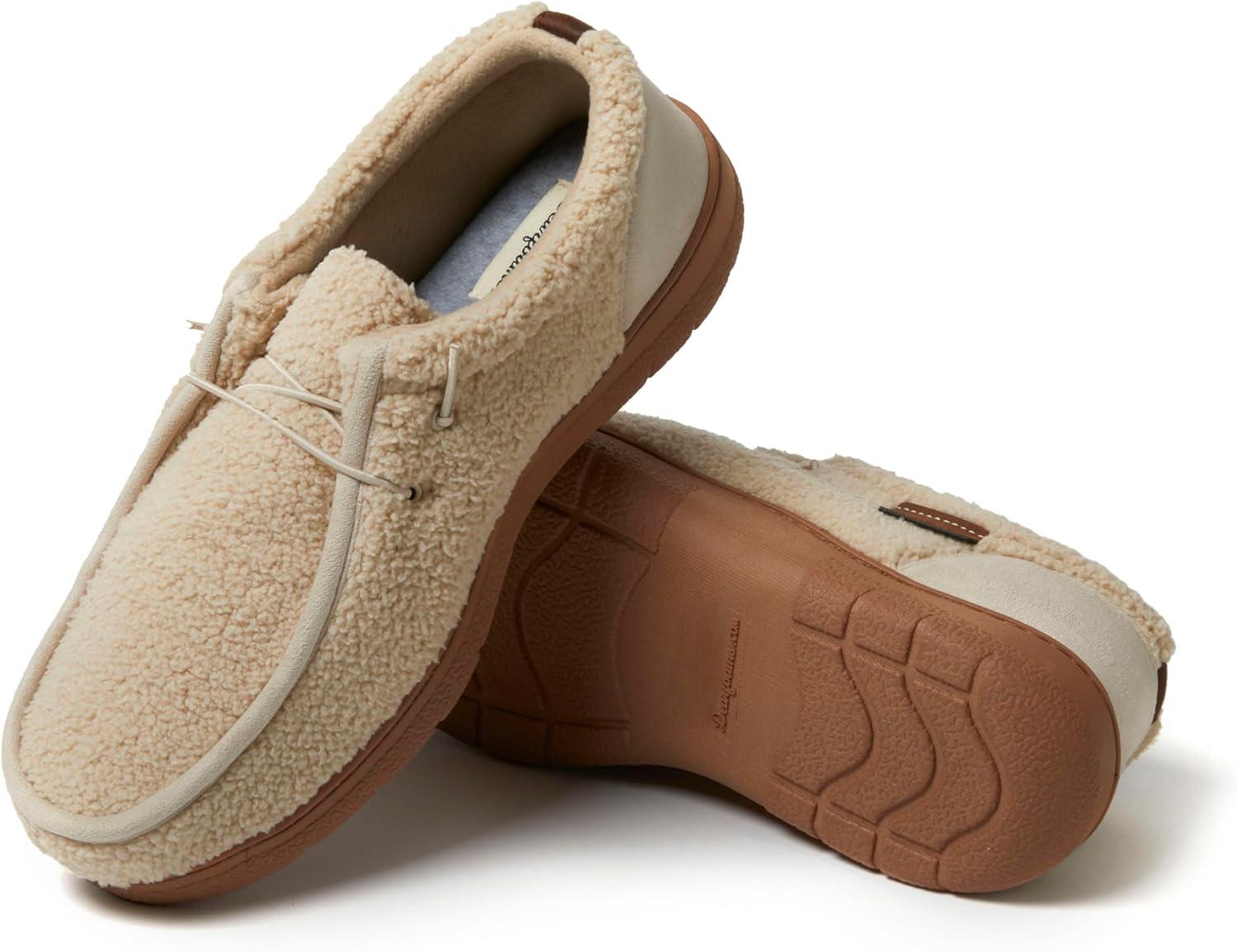imageDearfoams mens Bennett IndoorOutdoor Memory Foam Comfort Chukka BootDark Oyster