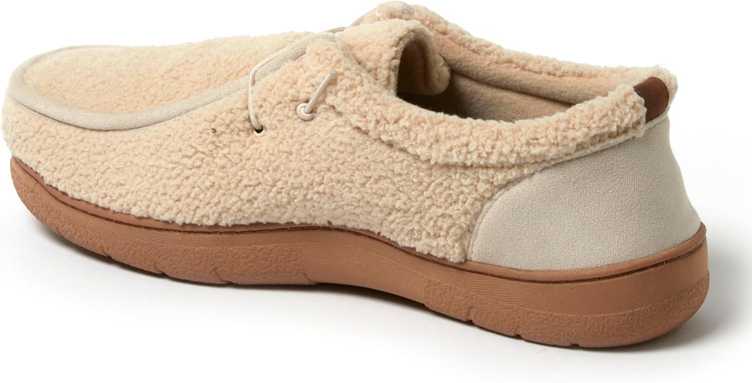 imageDearfoams mens Bennett IndoorOutdoor Memory Foam Comfort Chukka BootDark Oyster
