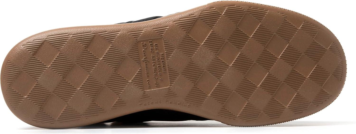 imageDearfoams mens Bryant Nylon Memory Foam Sport Lounge BootieSlipperBlack