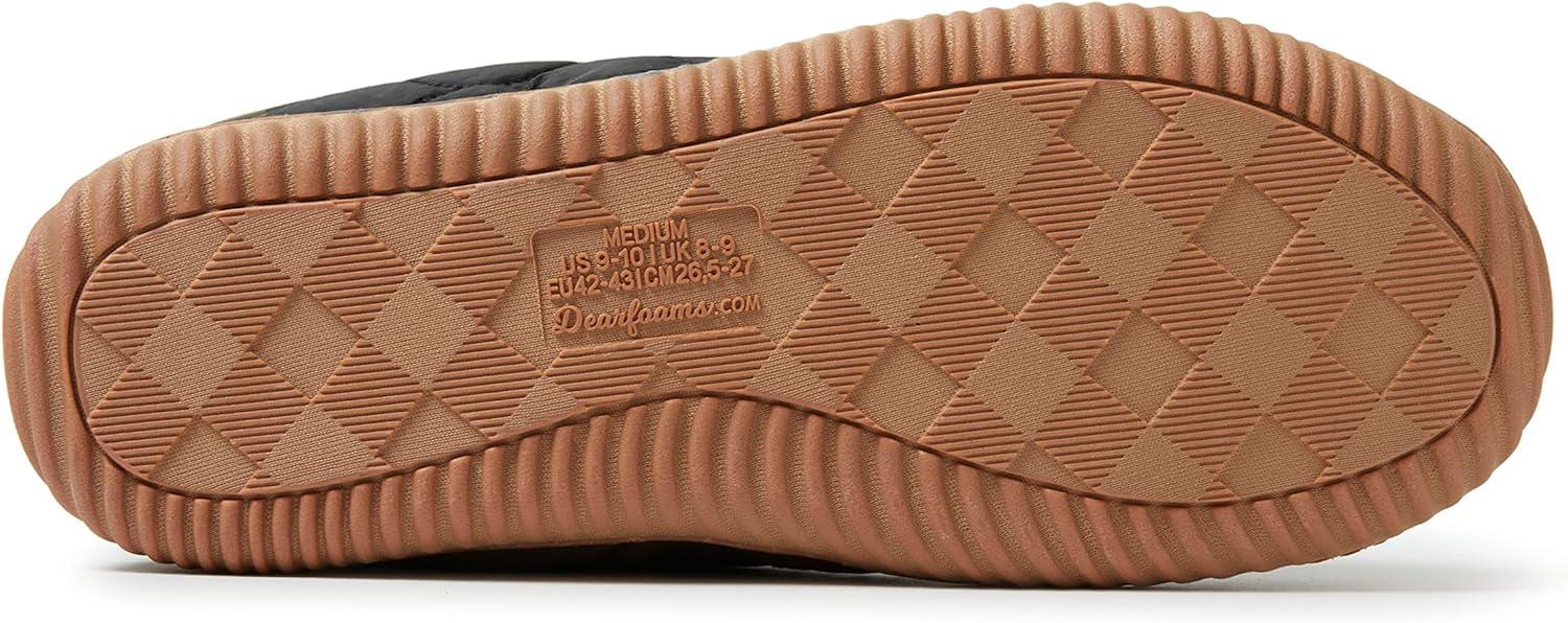 imageDearfoams mens IndoorOutdoor Warm Up BootieBlack