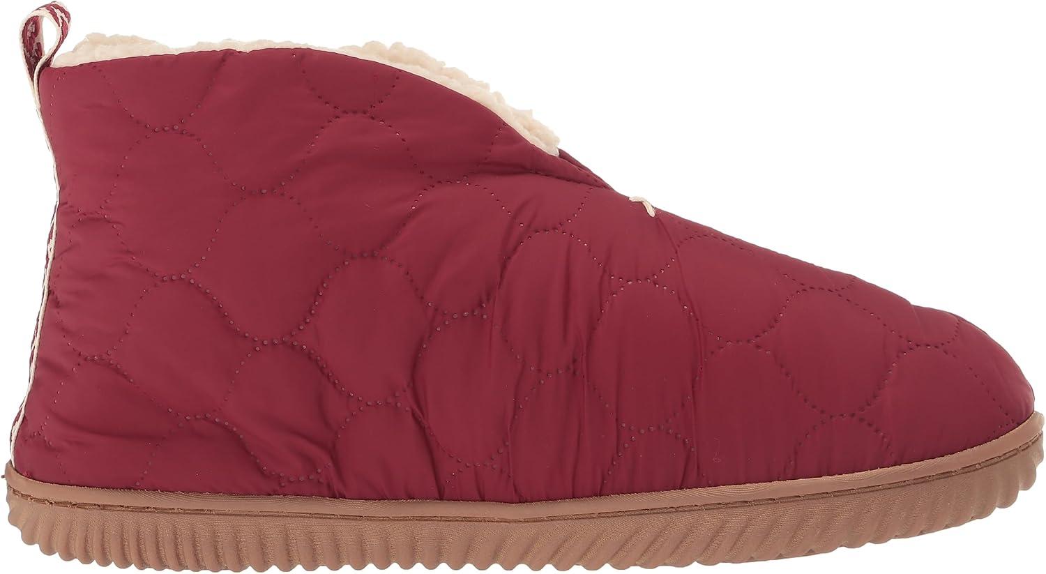 imageDearfoams mens IndoorOutdoor Warm Up BootieCabernet