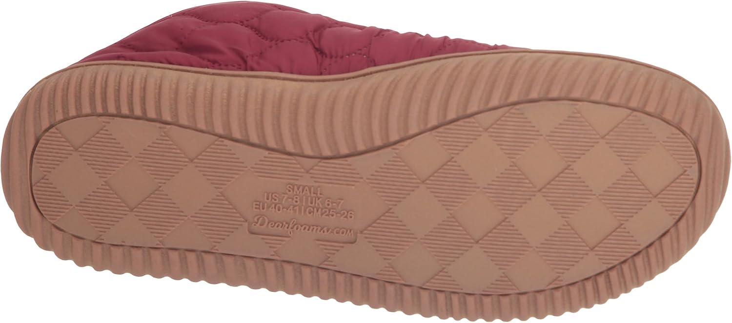 imageDearfoams mens IndoorOutdoor Warm Up BootieCabernet