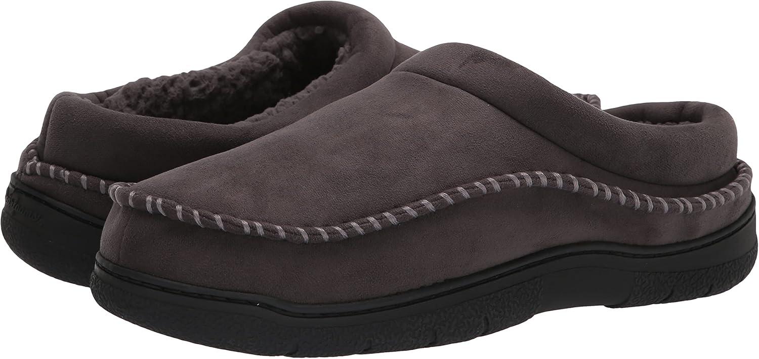 imageDearfoams mens Thompson Memory Foam Clog SlipperSlipperPavement