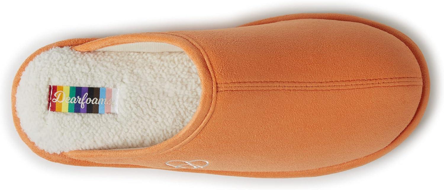 imageDearfoams womens Celebrates Pride Scuff With Inclusive SizingOrange