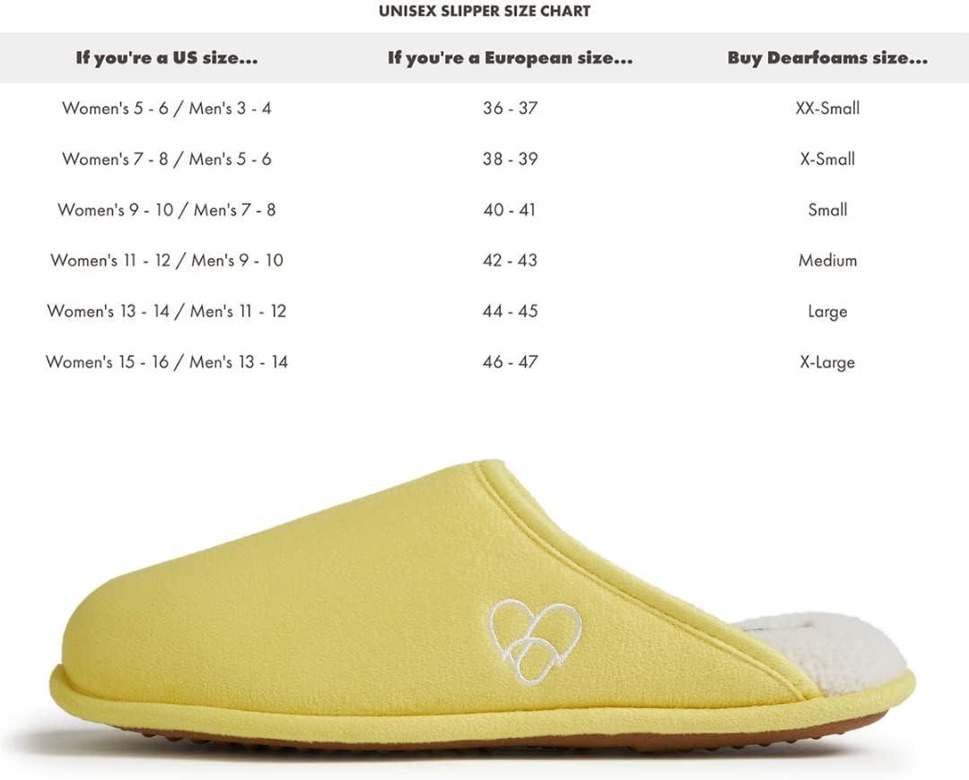 imageDearfoams womens Celebrates Pride Scuff With Inclusive SizingYellow