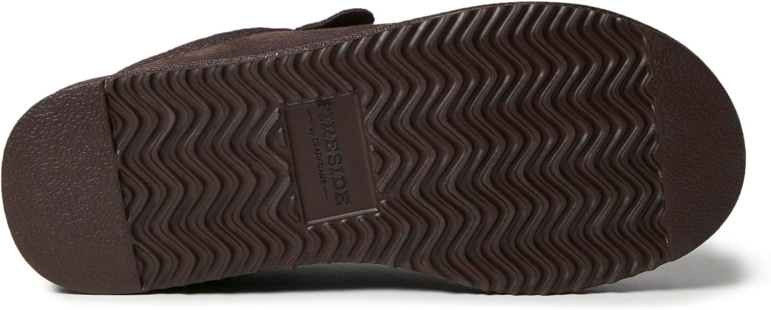 imageFireside by Dearfoams mens Grafton Shearling IndoorOutdoor ClogCoffee