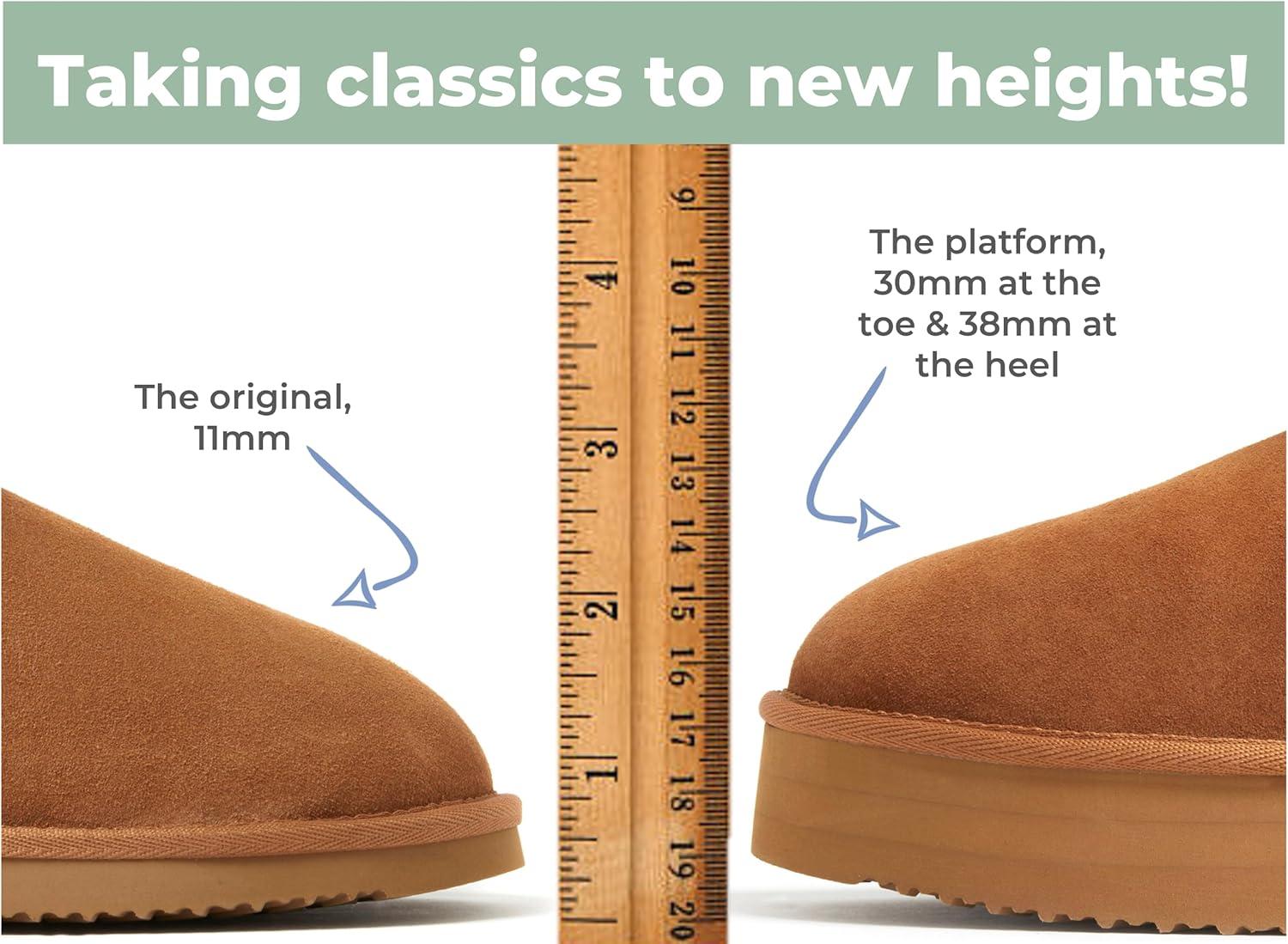 imageFireside by Dearfoams womens Genuine Shearling Kingston Platform Mini BootMystic Purple