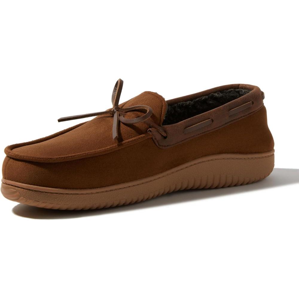 imageDearfoams Mens Indoor Outdoor Breathable Pierce MoccasinChestnut