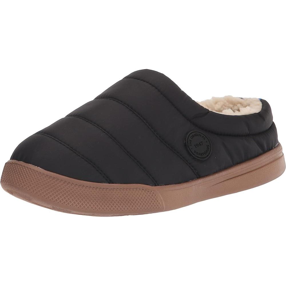 imageDearfoams Womens Kendra Sport Lounge Memory Foam ClogBlack Nylon