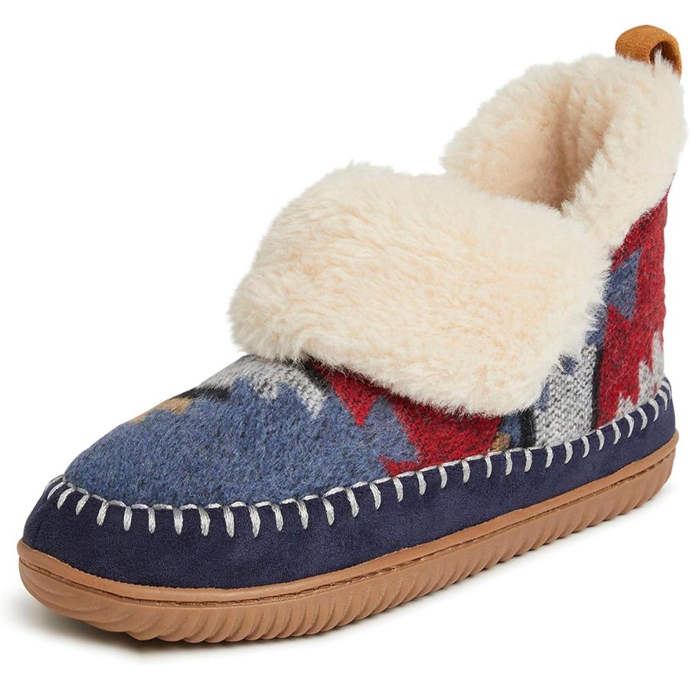 imageDearfoams Womens Moritz Mountain Energy Return Technology BootieNavy Multi